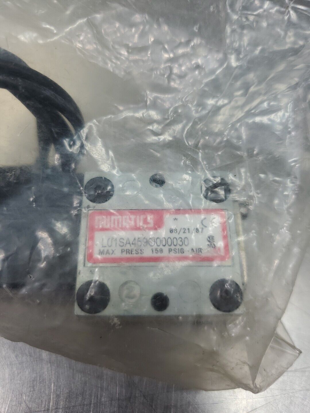 NUMATICS L01SA459O000030 SOLENOID VALVE, 150PSIG.                          6A-10