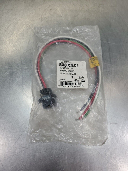 Brad Harrison 1R4004A20A120 4P Female Cable.                             5D-35/9