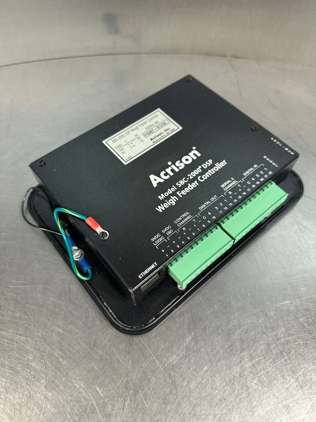 Acrison SBC-2000 DSP Weigh Feeder Controler SBC2000DSP (1C-36)