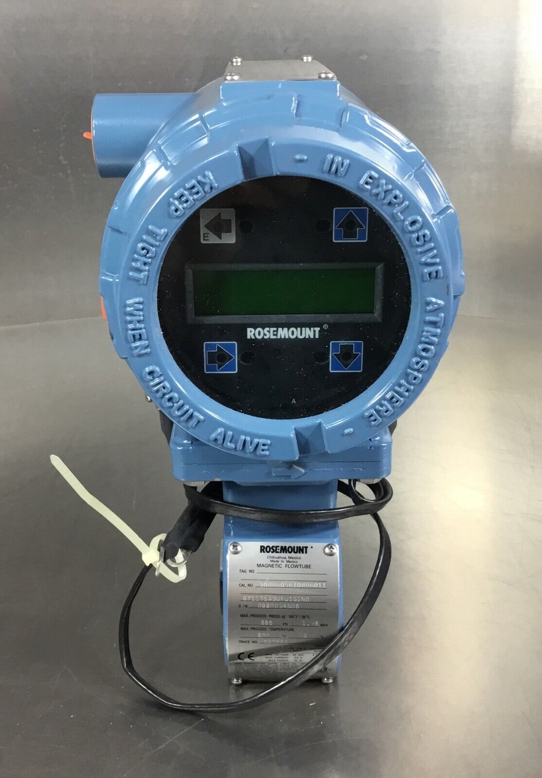 Rosemount  8711TSA30FU1G1N0  Flow Tube & 8732C T12N0M4 Flowmeter     6B-3