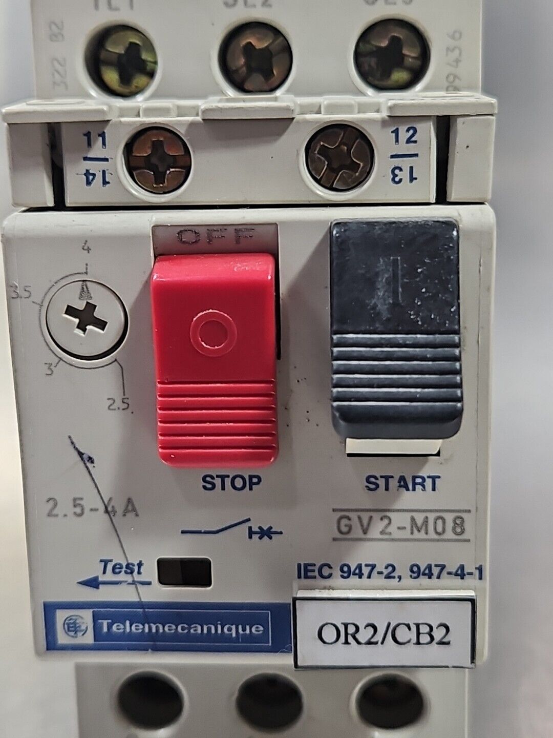 Telemecanique GV2-M08 Motor Circuit Breaker                              loc4D11