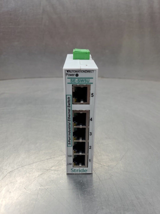 Automation Direct SE-SW5U 5-Port Industrial Ethernet Switch, 10-30VDC.     3D-29