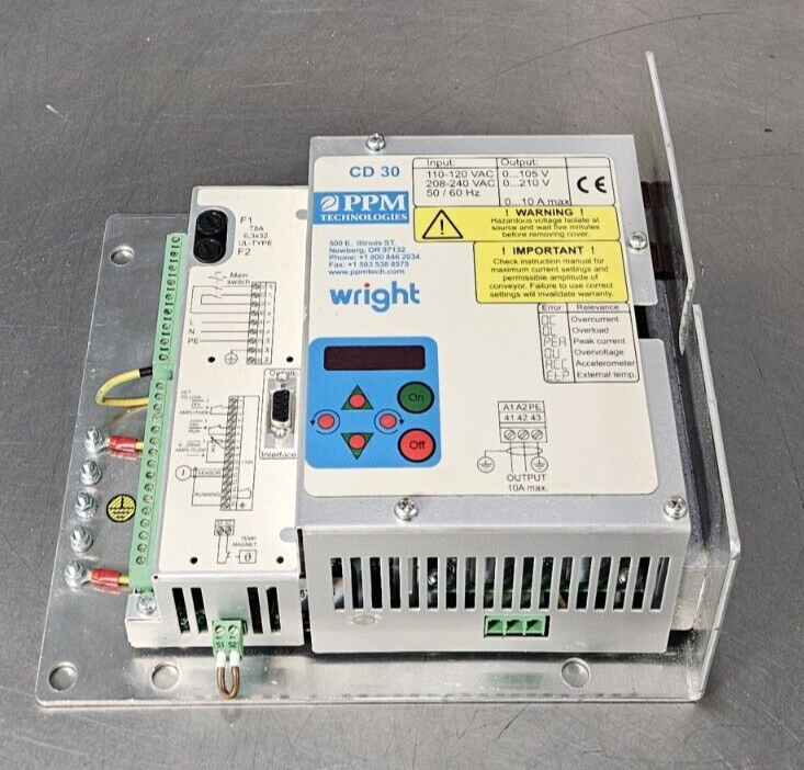 PPM Technologies MFS-173 / CD30L-1-22573  Controller                      loc4C4