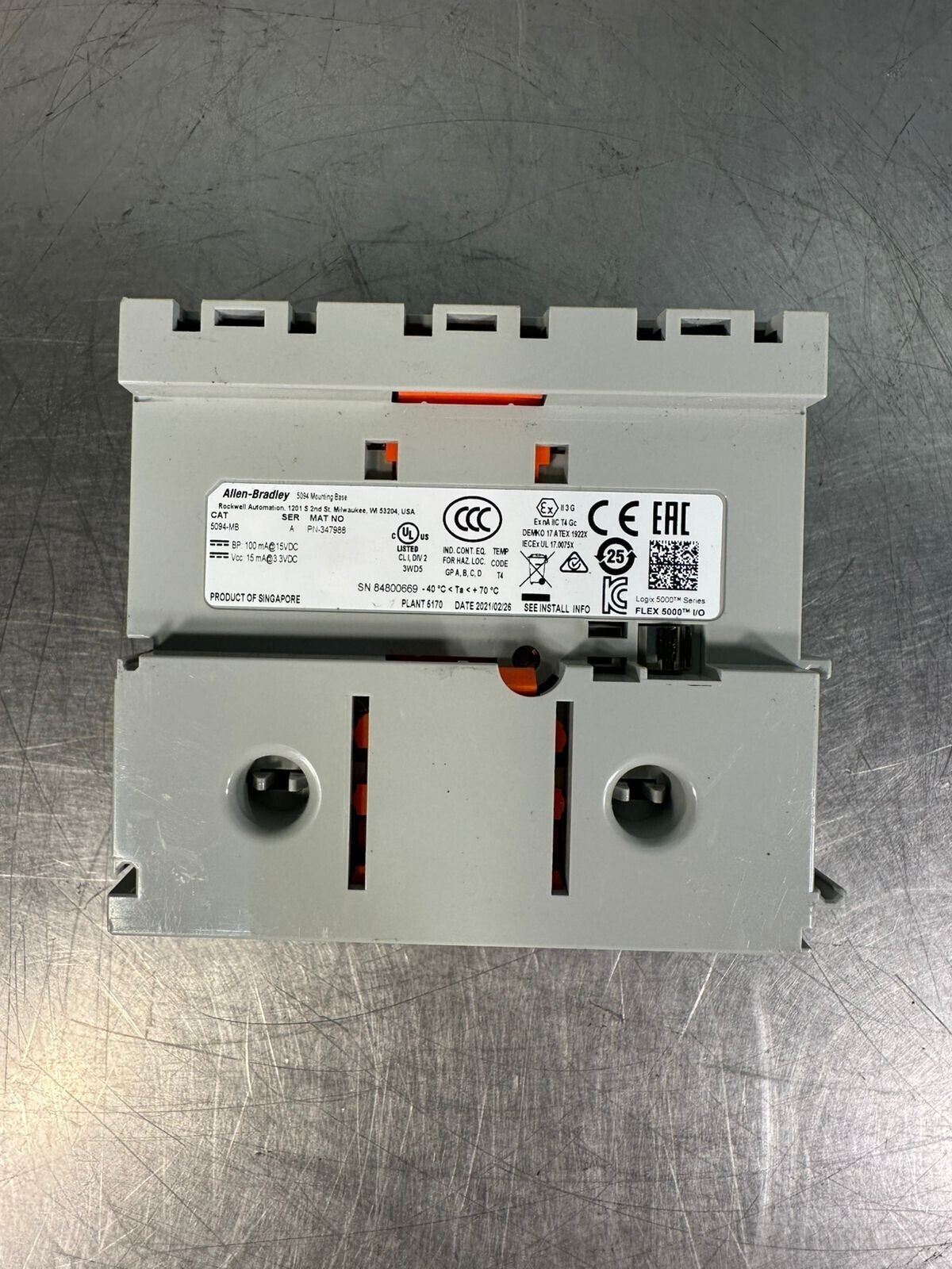 Allen Bradley 5094-MB Flex 5000 Ser.A                              (3E-33)