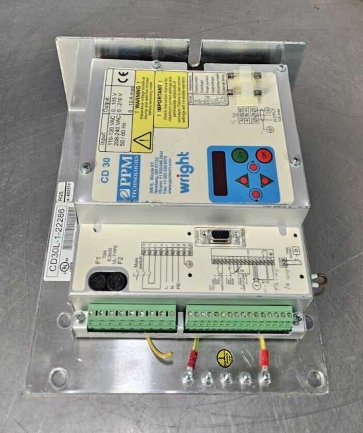 PPM Technologies MFS-173 / CD30L-1-22286  Controller                     loc4C21