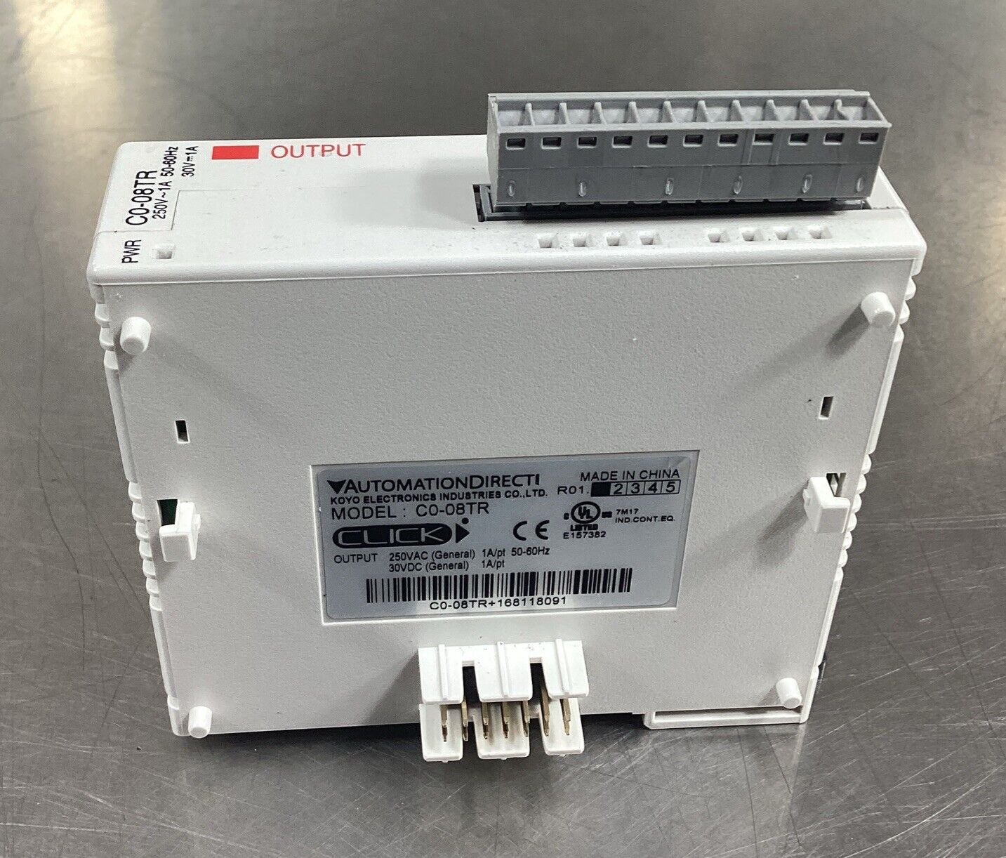 AutomationDirect  C0-08TR  Relay Output Module        3E-36