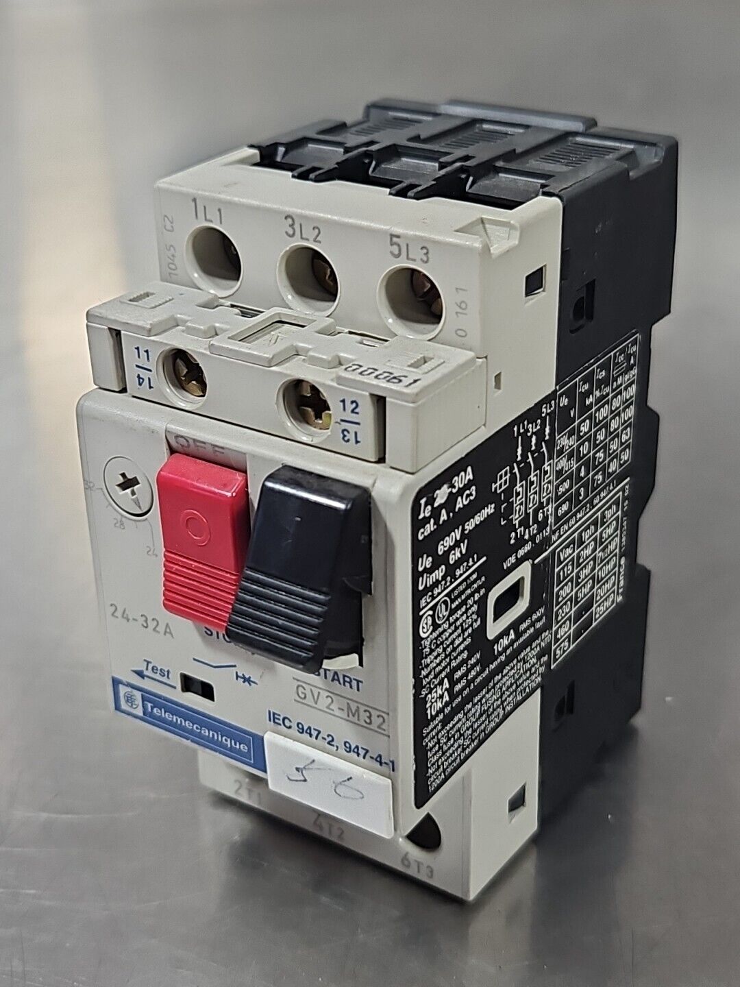 Telemecanique GV2-M32 Motor Circuit Breaker                              loc4C34