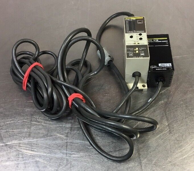 Omron F10-C10 + F10-S30 Sensor & Pattern Matching Sensor Camera System.    5E-33