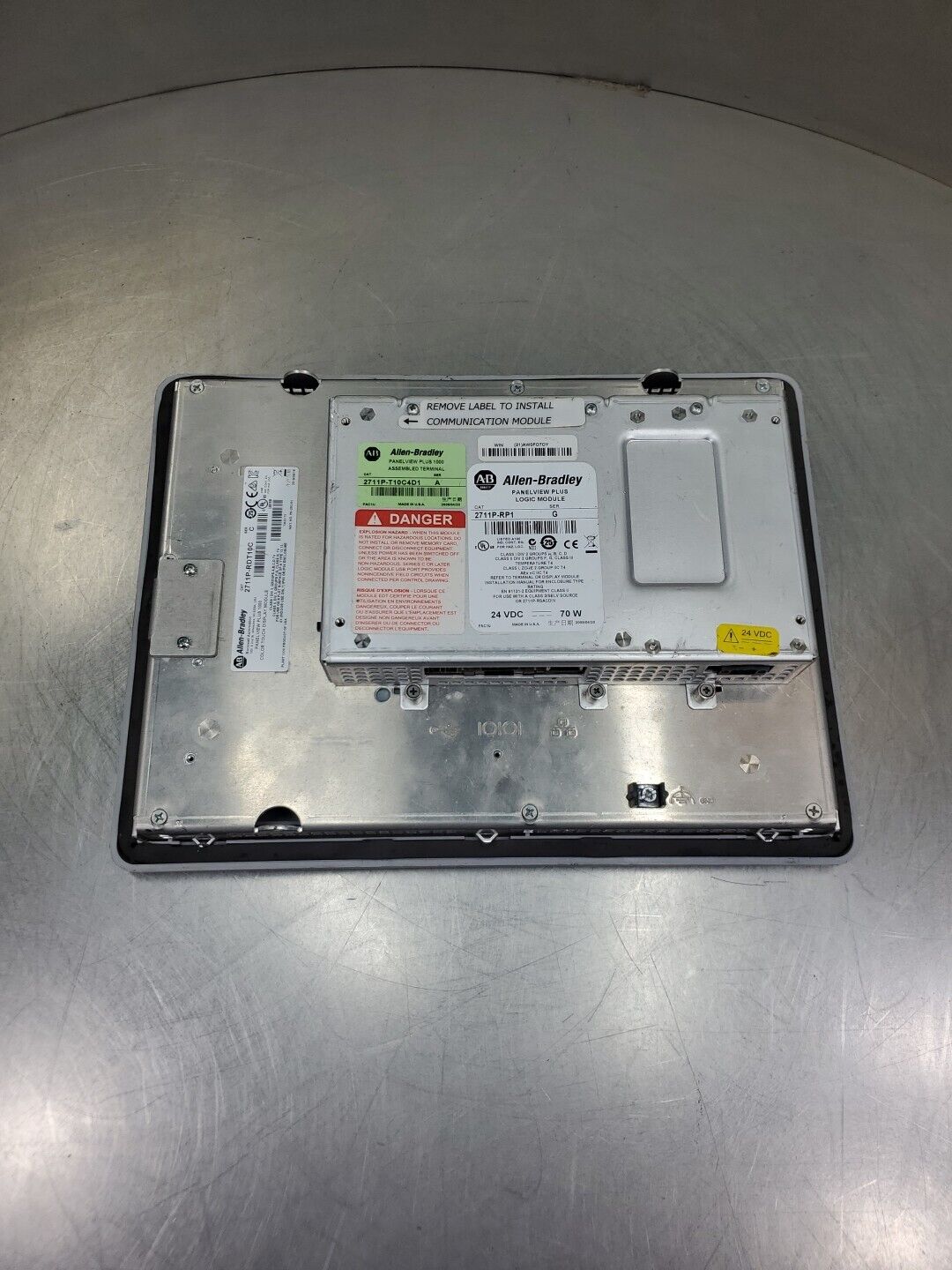 Allen-Bradley 2711P-RDT10C/C PANELVIEW PLUS 1000 Display Module (REFURB)   2E-14