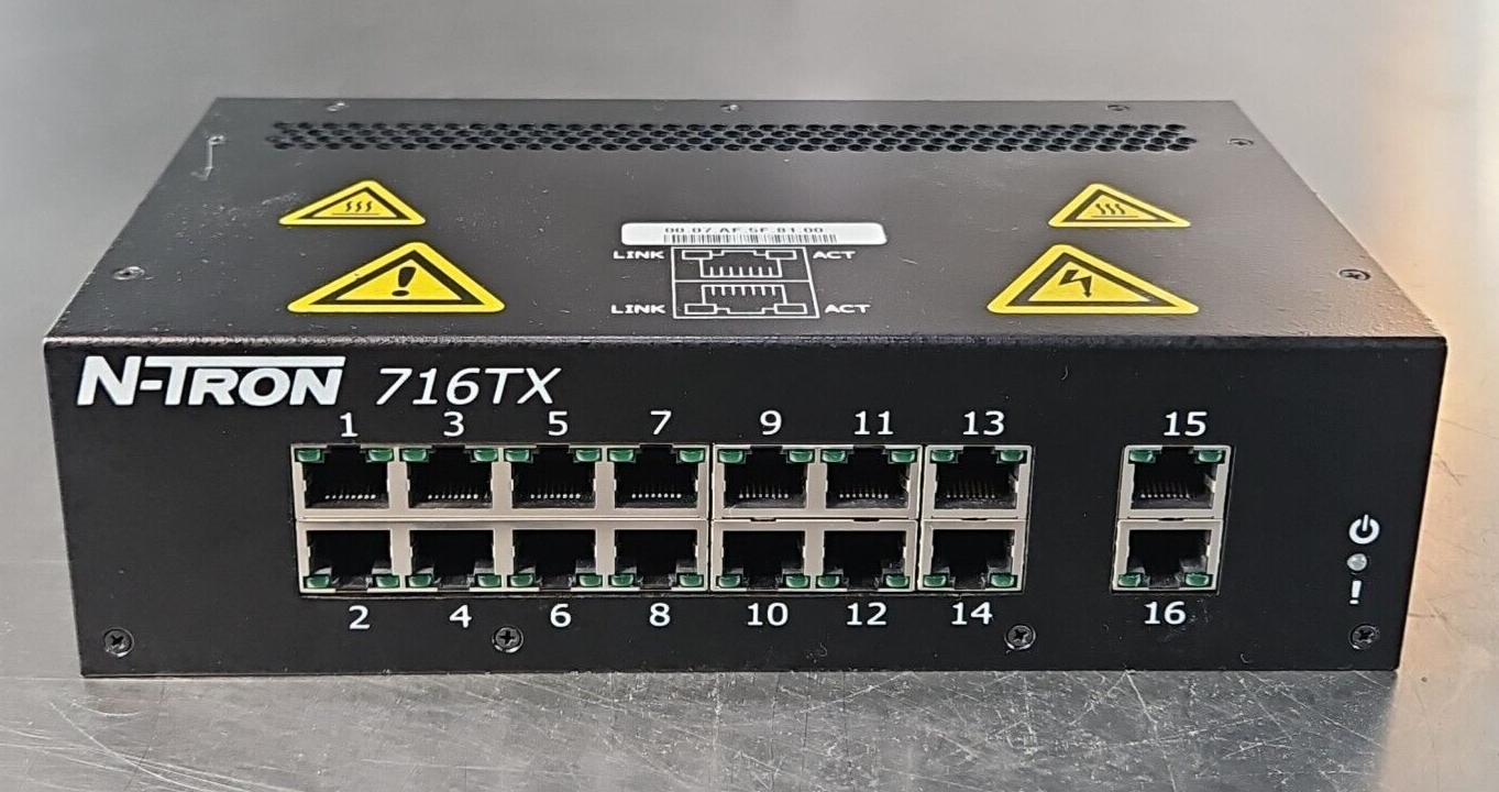 N-Tron Corporation 716TX 16 Port Ethernet Switch                          loc4D4