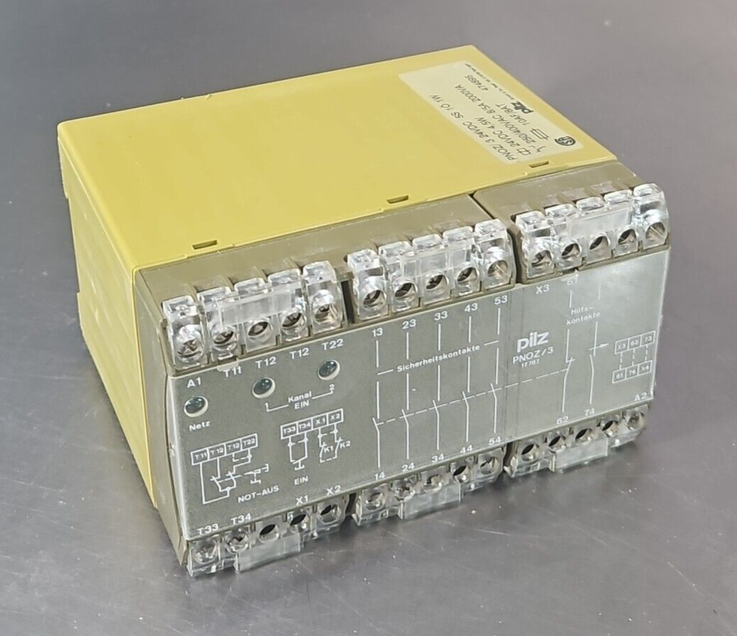 Pilz PNOZ/3 Safety Relay 24VDC                                          loc3D37