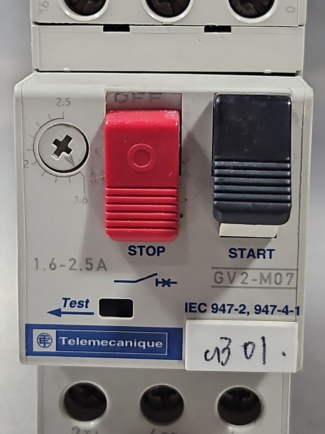 Telemecanique GV2-M07 Motor Circuit Breaker                               Loc4D4