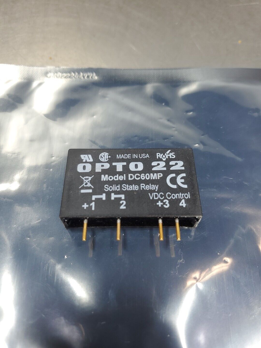 Opto22 DC60MP DC Control Solid State Relay, 3A 4-Pin 5-60VDC.              4A-34