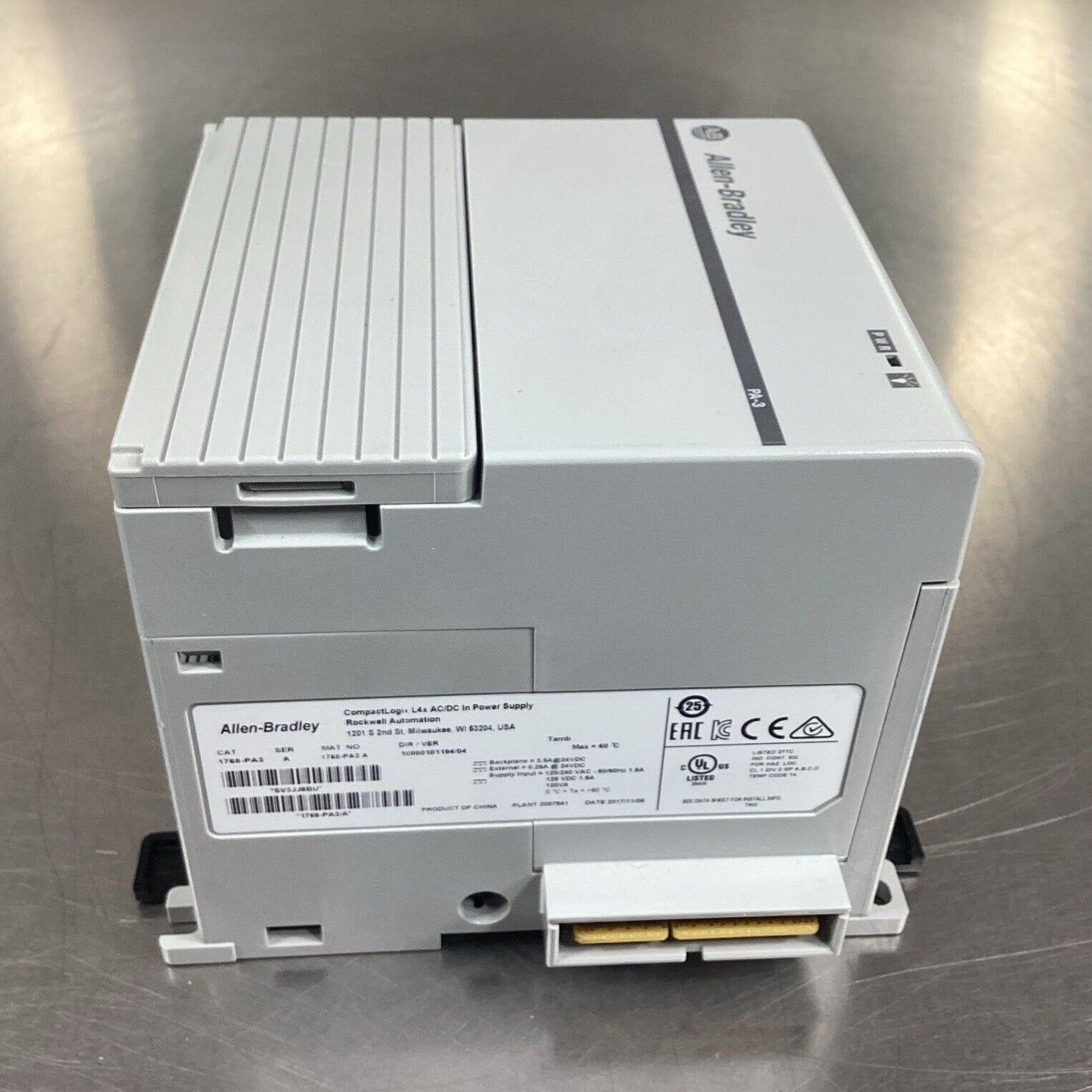 Allen-Bradley  1768-PA3 /A   CompactLogix Power Supply 24V DC NEW 2017     3B-33