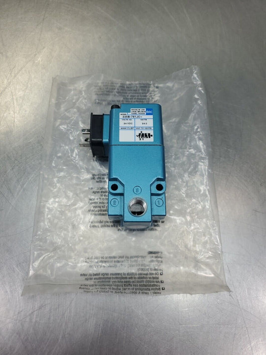 MAC 225B-781JC= Solenoid Valve, 24VDC 150PSI.                              6A-12