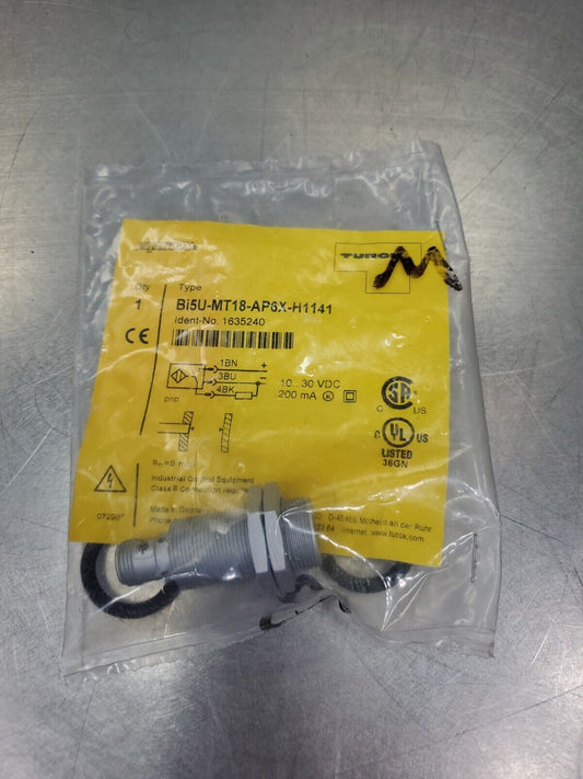 Turck Bi5U-MT18-AP6X-H1141 (Ident-No. 1635240) Proximity Sensor.         5E-36/8