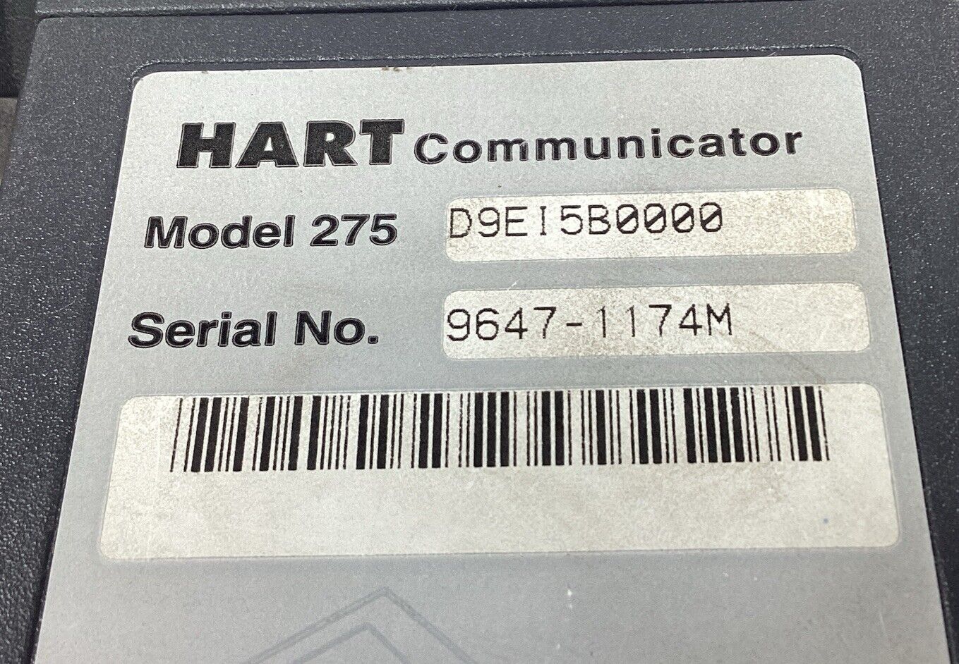 Rosemount Hart  275 D9E15B0000  Communicator        5D-24