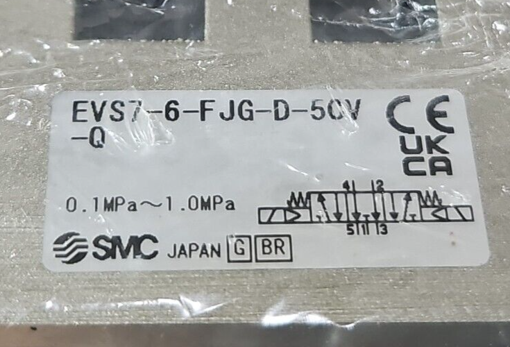 SMC  SMC EVS7-6-FJG-D-5Solenoid Valves                                  (BIN433)