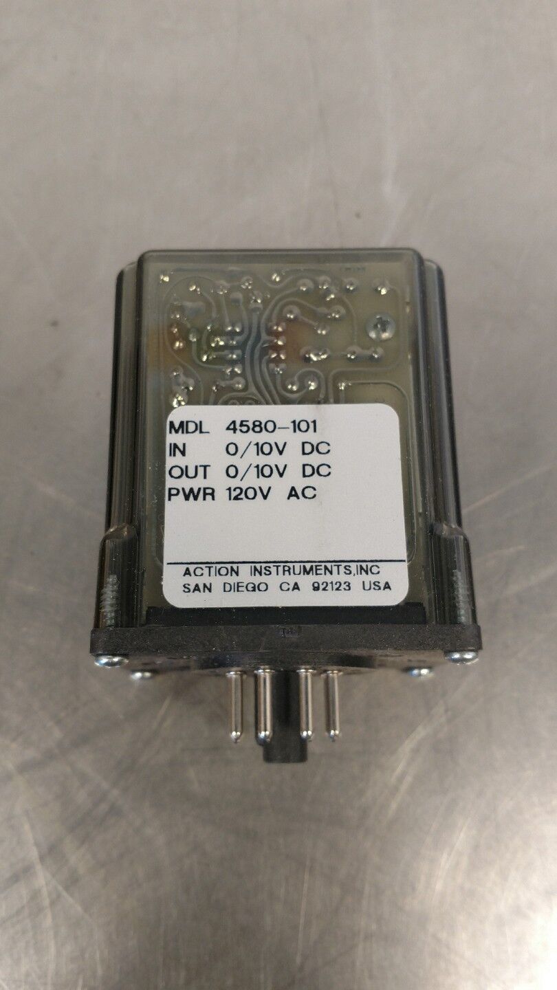 Action-Pak MDL 4580-101 120V 8-Pin Relay Unit.                            5B-5/9