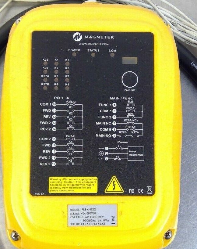 Magnetek - Model: FLEX 4EX2 Overhead Crane Control System                  5D-32