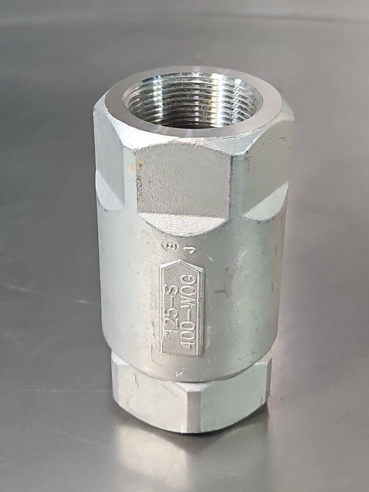 Apollo Valves 62-107-01   1-1/2" Stainless Steel Check Valve Inline.     loc5C18