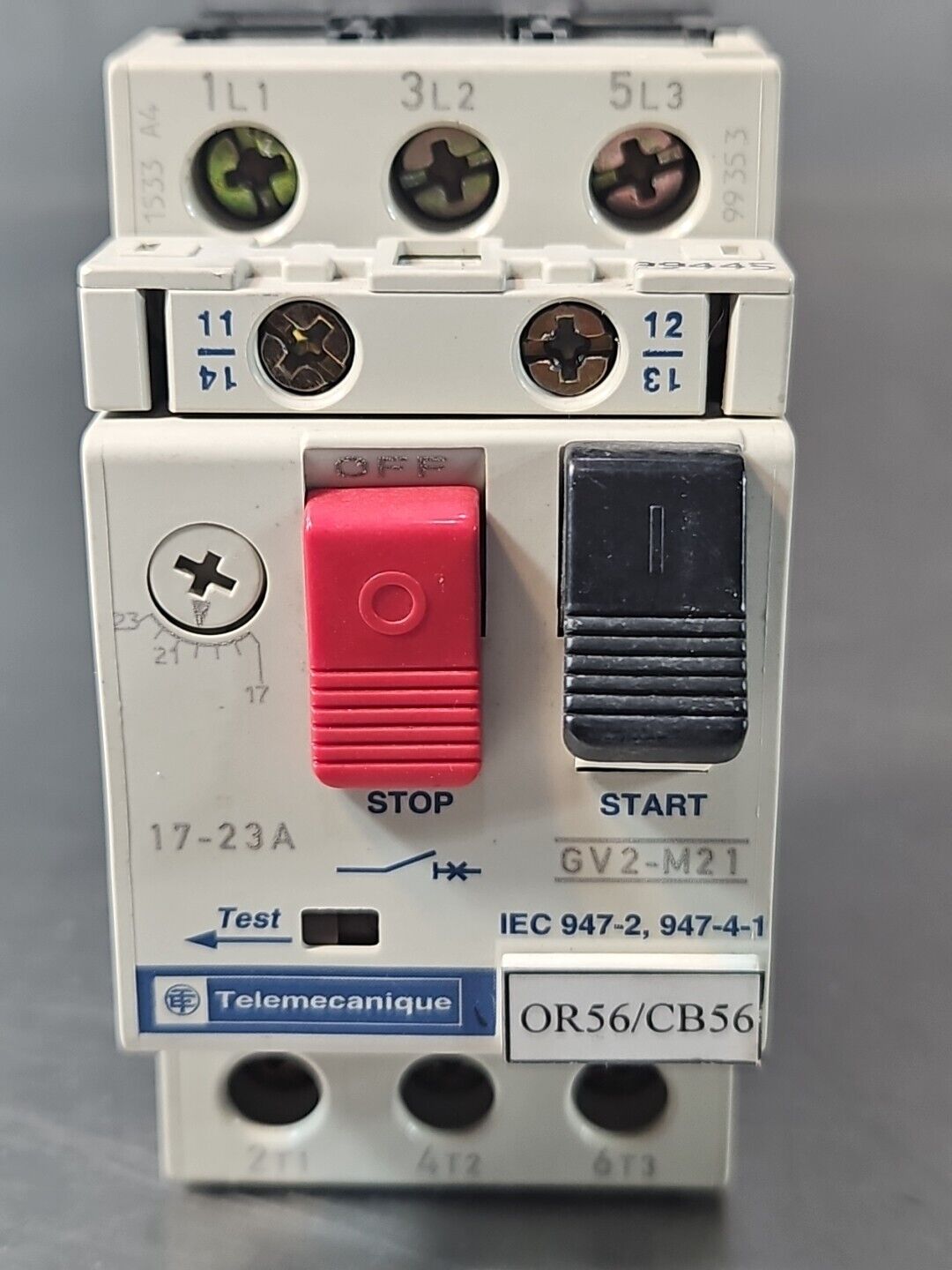 Telemecanique GV2-M21 Motor Circuit Breaker                              loc4E21