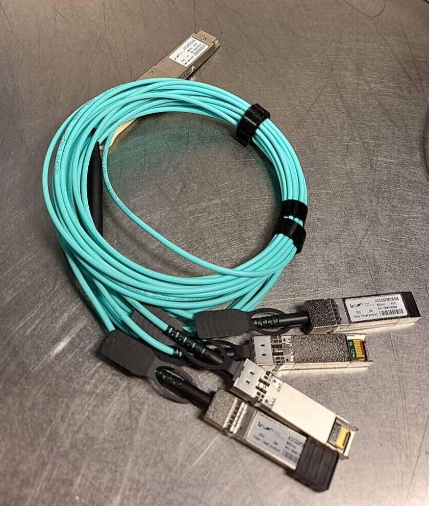 Active Optical Cable QSFP+ 40Gbps, 30 meters, MSA Compat.  AOCQP40-030 (BIN461)