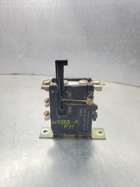 General Electric CRI24 Ser A FK Overload Relay.                            4D-13