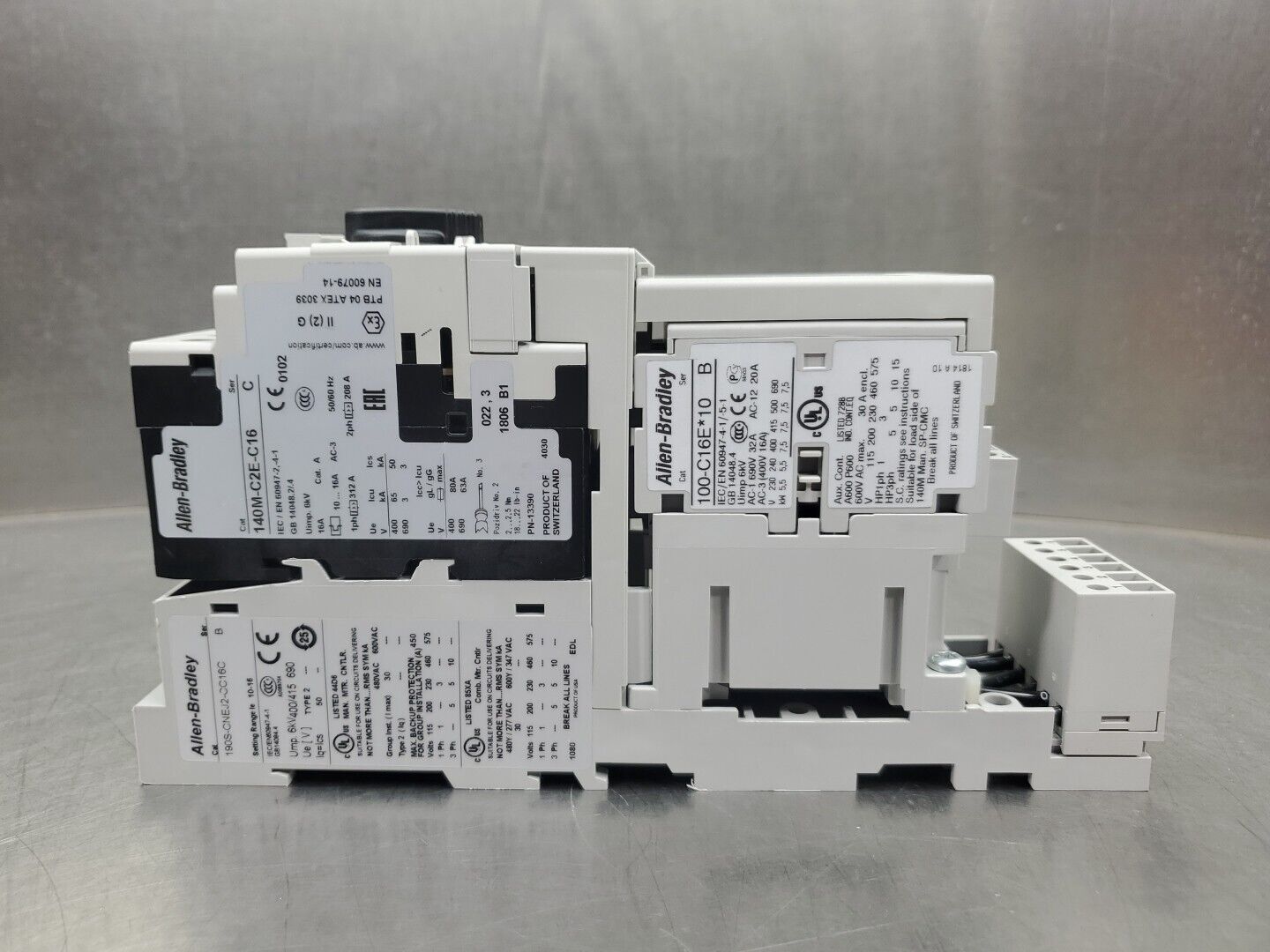 Allen Bradley 190S-CNEJ2-CC16C Ser B Soft Starter.                         4D-13