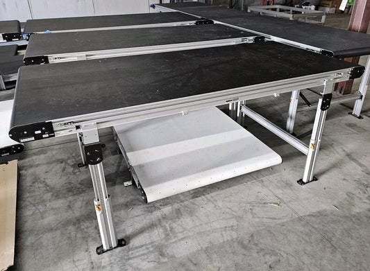 DORNER 8ft x 42in Conveyor Table with Stand 3200 Series (Model# 75046006)