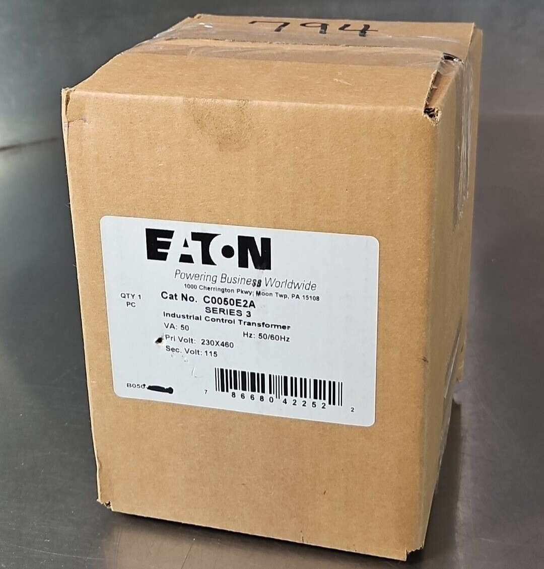 Eaton C0050E2A Control Transformers                                       loc5B6