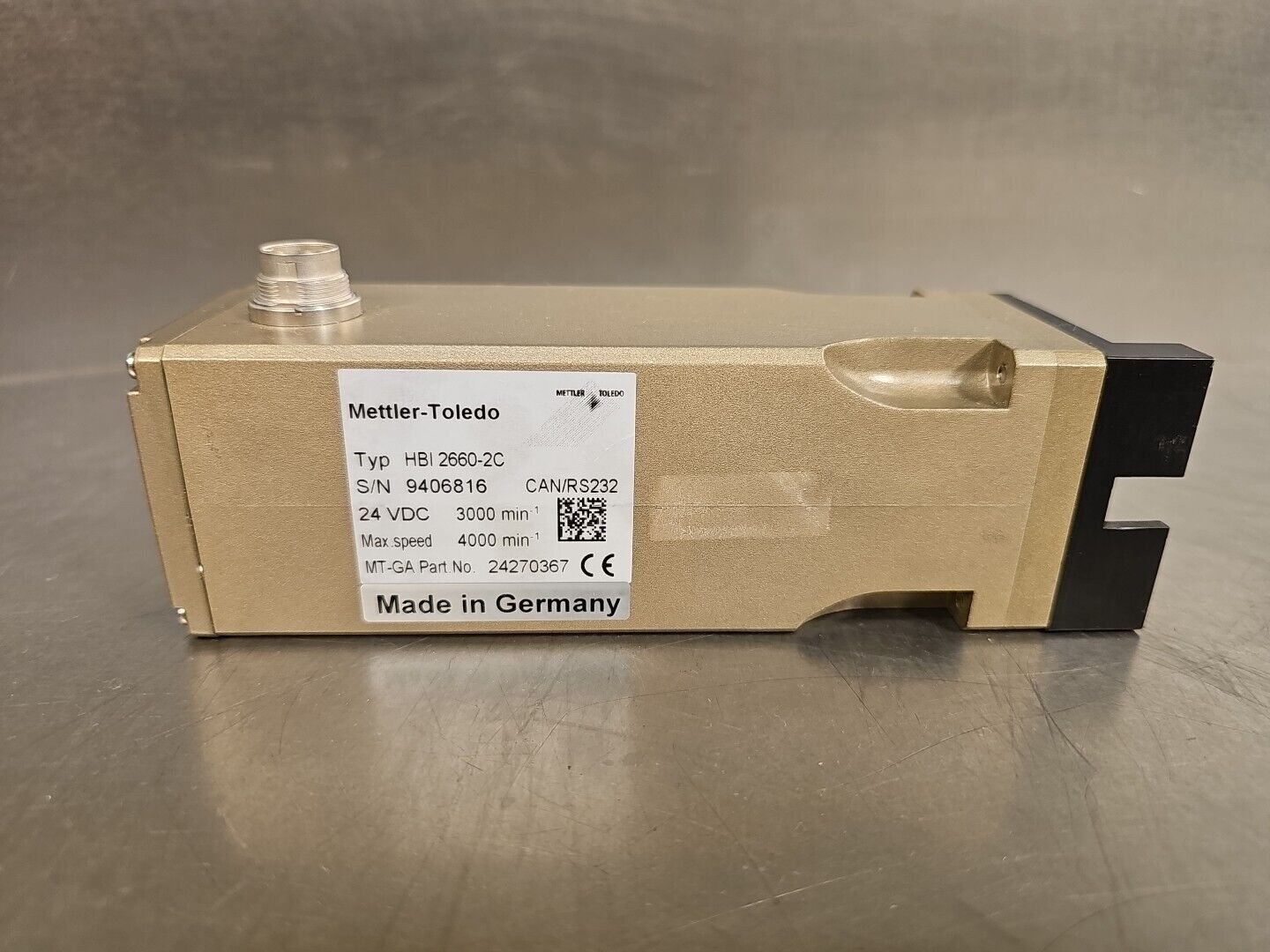 METTLER-TOLEDO HBI 2660-2C 24VDC Motor Loc.1c-2