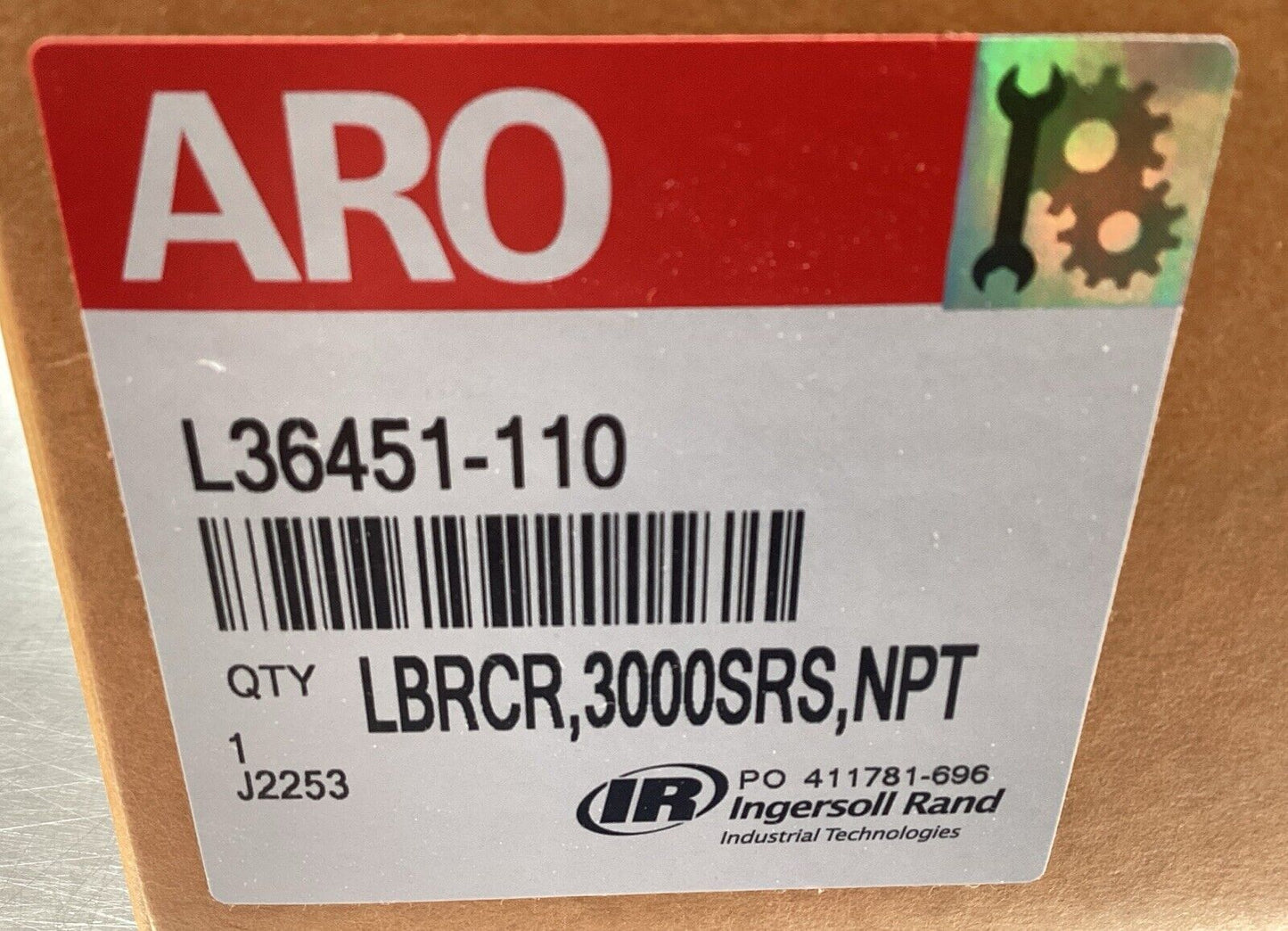 ARO  L36451-110  Pneumatic Lubricator 3/4in Npt       6B