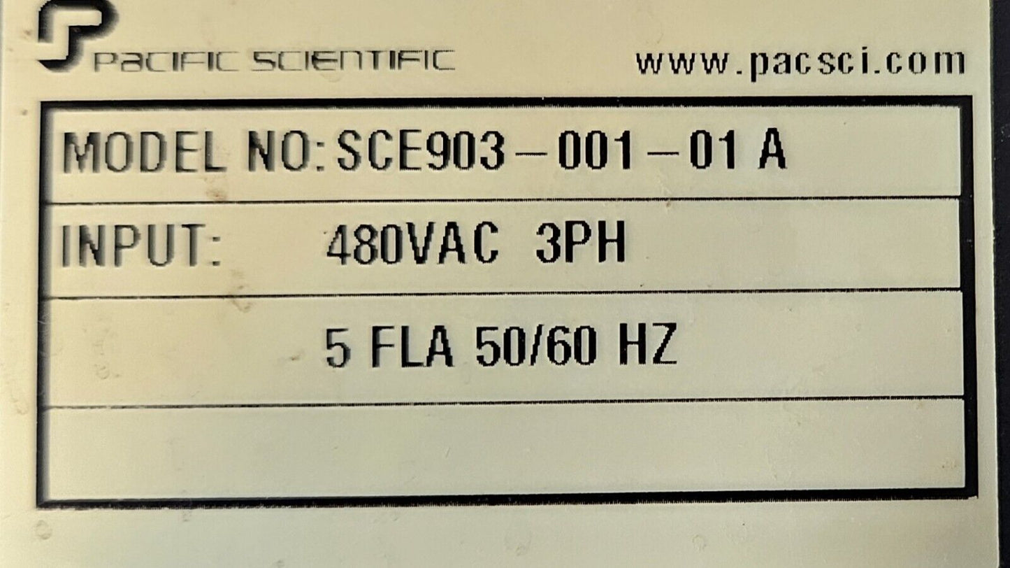 Pacific  Scientific SCE903-001-1 A Servo Drive                           loc1C41