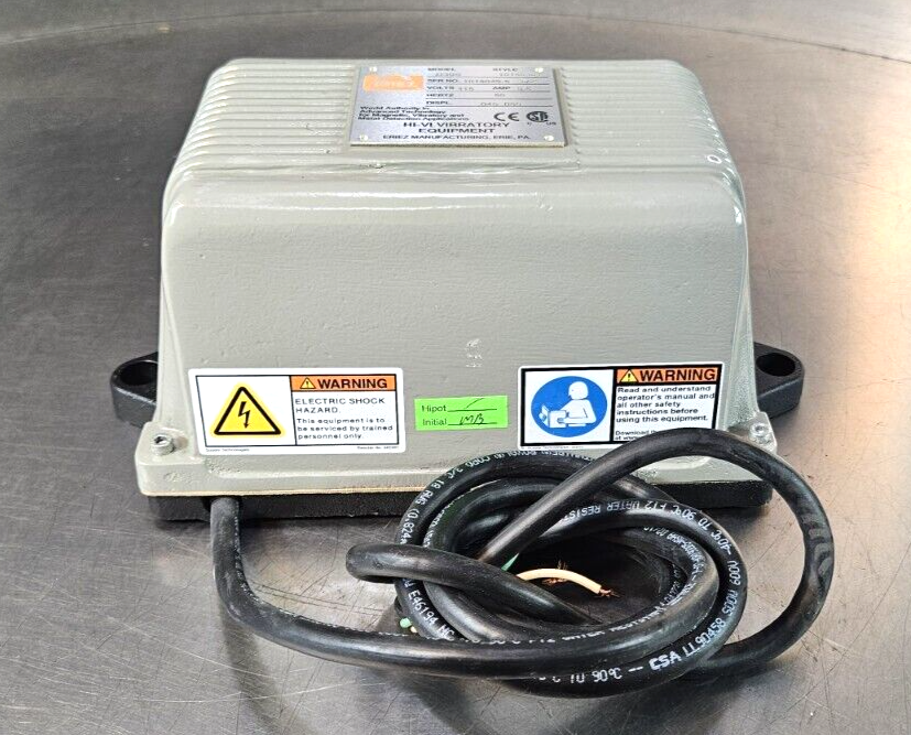 Eriez D30N  Hi-Vi Vibratory Equipment  Electromagnetic                   loc4E31