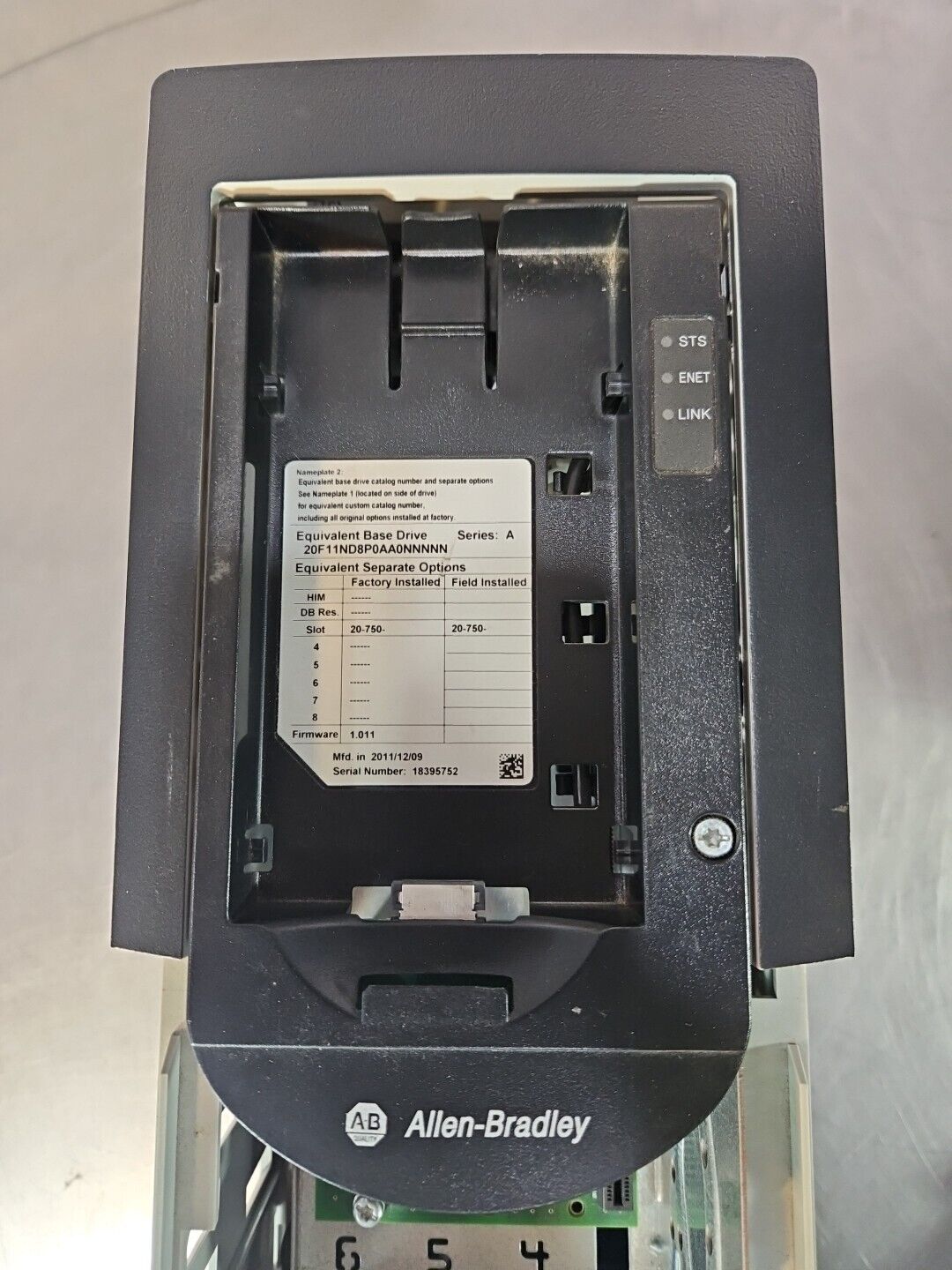 Allen Bradley 20F11ND011AA0NNNNN Ser A  -  AC Drive                     (BIN161)