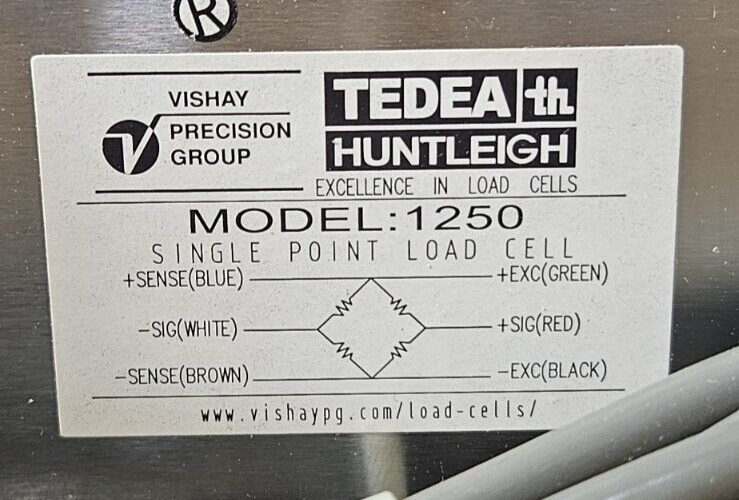 Vishay Tedea Huntleigh 1250 Single Point Load Cell                        loc5B2