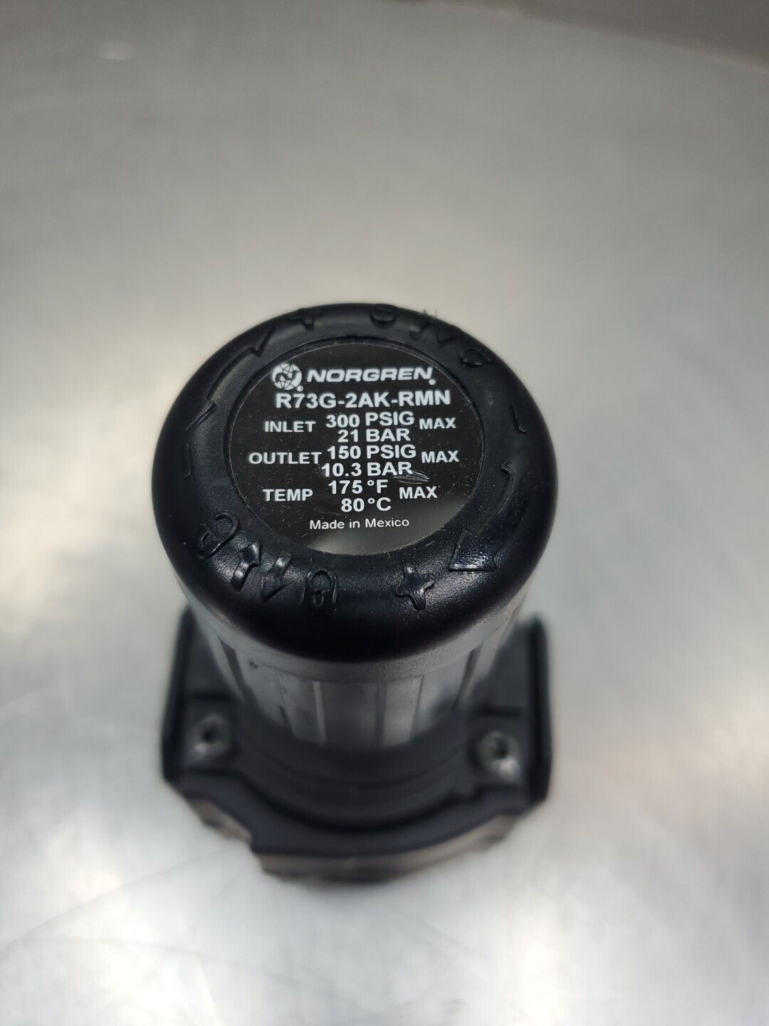 NORGREN R73G-2AK-RMN 300PSI Valve.                                          6E-3