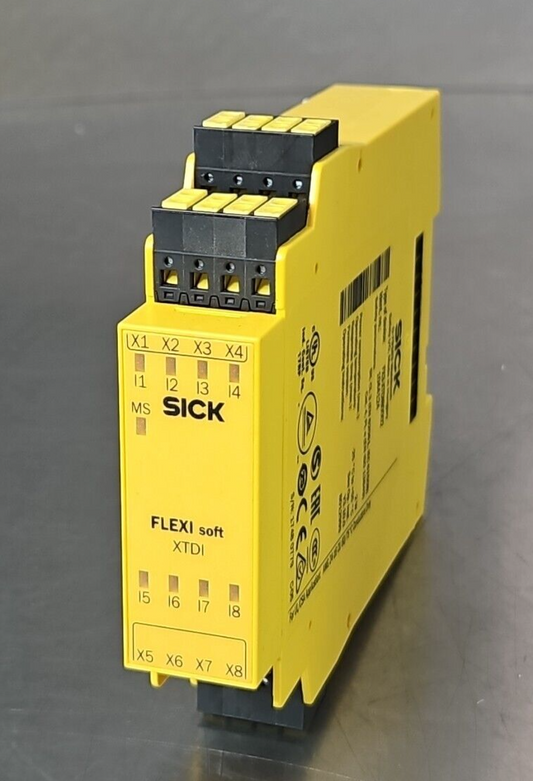 Sick FX3-XTDI8002 Safety Controllers Flexi Soft 8-Safety Input (BIN4.4.4)