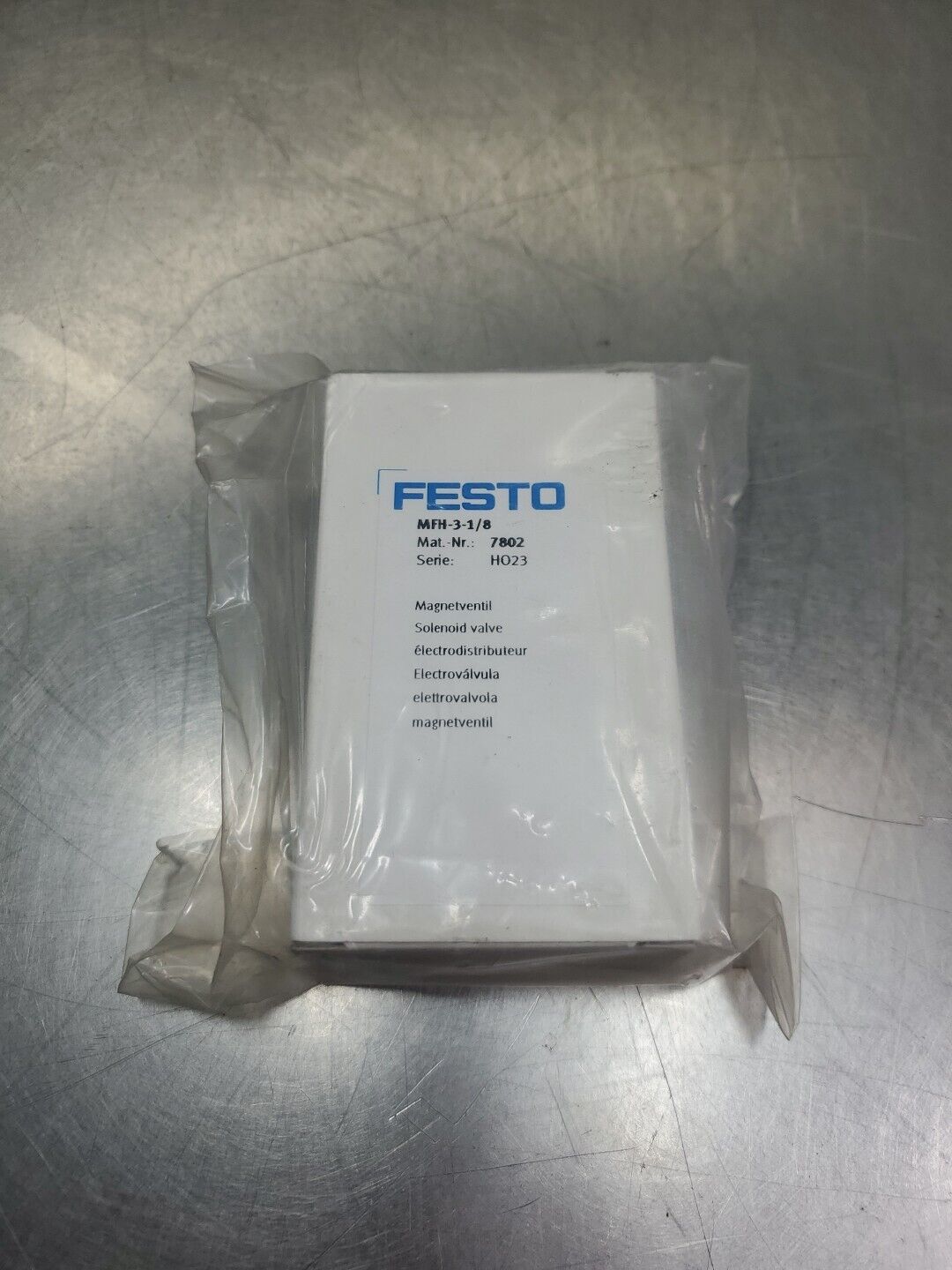 Festo MFH-3-1/8 (7802) Solenoid Valve.                    6B-8