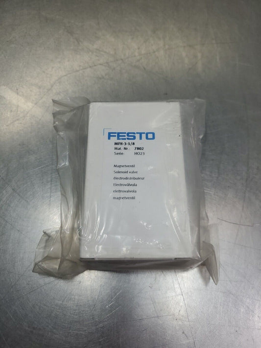 Festo MFH-3-1/8 (7802) Solenoid Valve.                    6B-8