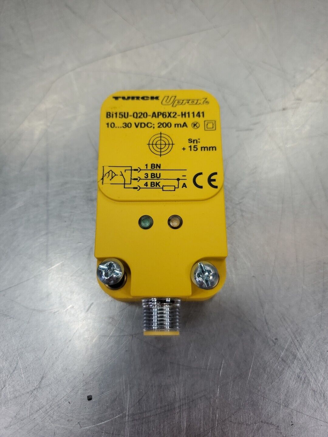 TURCK Bi15U-Q20-AP6X2-H1141 Proximity Switch Sensor.                       5E-35