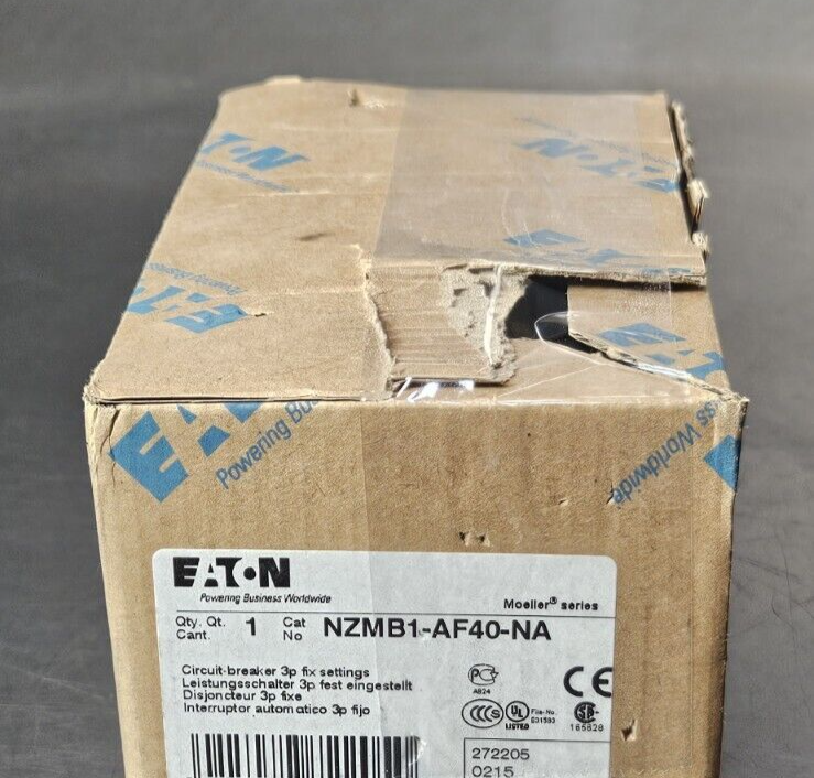 Eaton NZMB1-AF40-NA  40A Cat A Circuit Breaker                           loc4D14