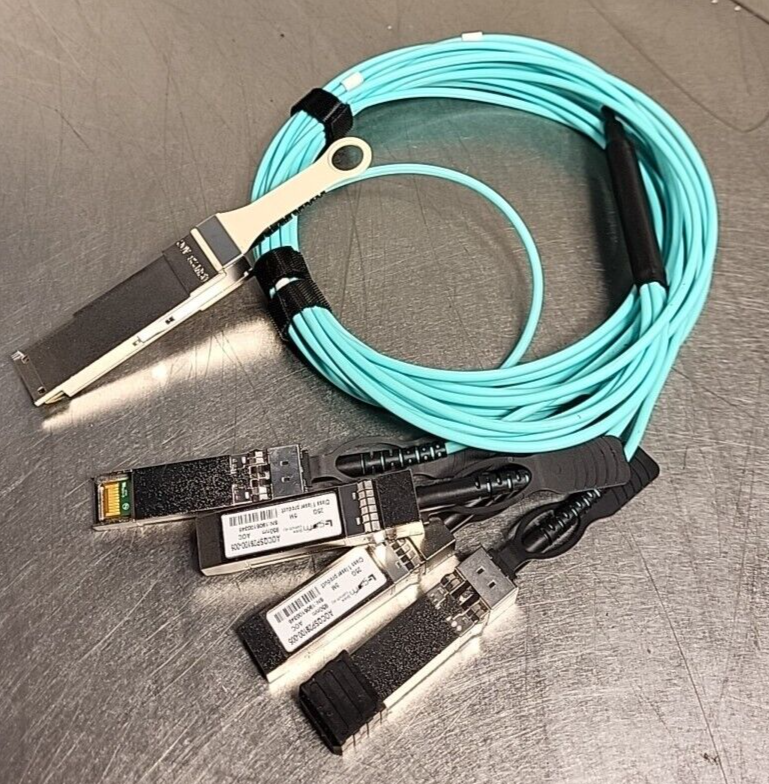 Active Optical Cable Breakout QSFP+ 40Gbps to 4x10G SFP/20M AOCQSP40-020(BIN461)