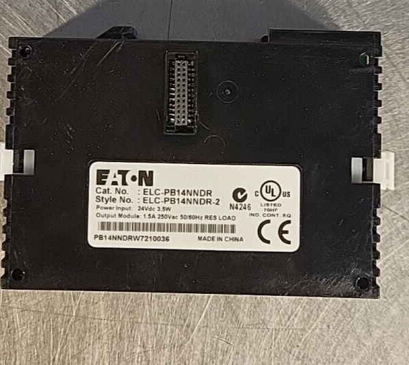 Eaton  ELC-PB14NNDR PLC Controller Module    24VDC ELC-PB14NNDR-2 (BIN 3.5.1)