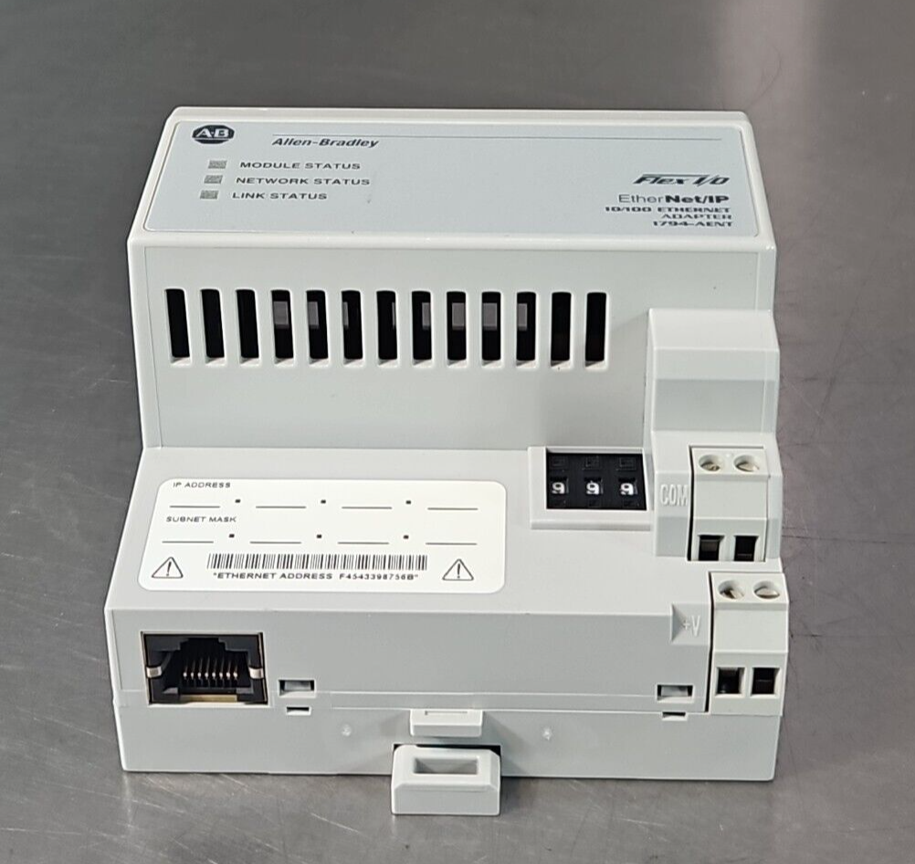 Allen Bradley 1794-AENT Ser A PLC Flex Ethernet/IP Adaptor Module        loc4C23