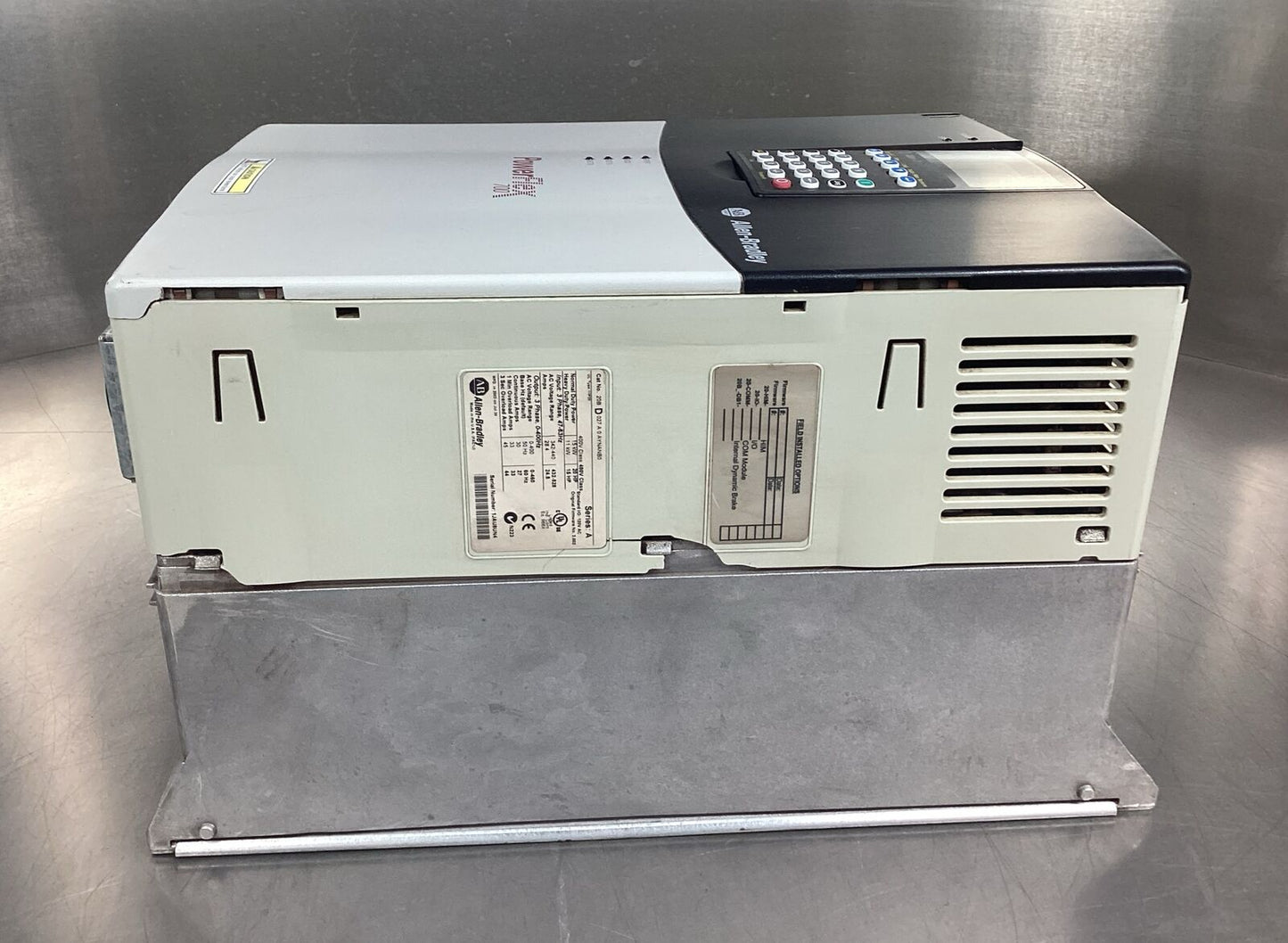 ALLEN BRADLEY  20BD027A0AYNANB0 /A  PowerFlex 700 Drive 20HP 27A 3Ph 480V     1C