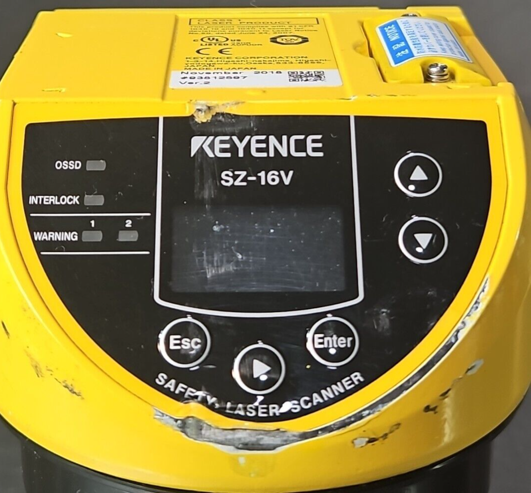 Keyence SZ-16V Laser Safety Scanner                                    (BIN243)