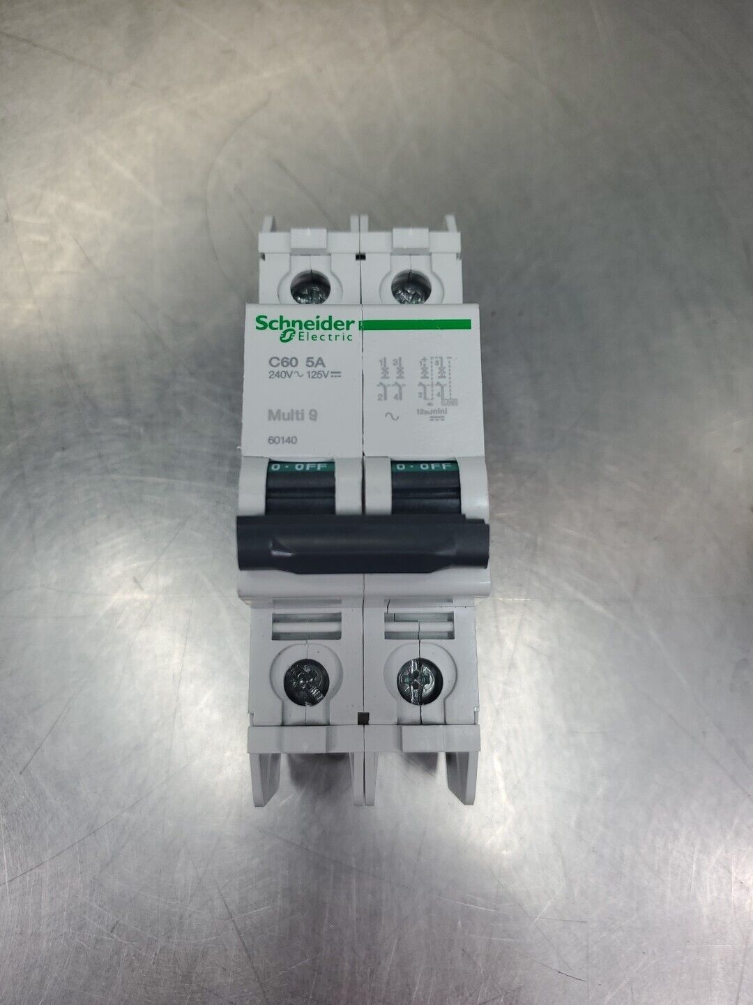 Schneider Electric 60140 (C60 5A) Multi 9 Circuit Breaker.               4A-33/1