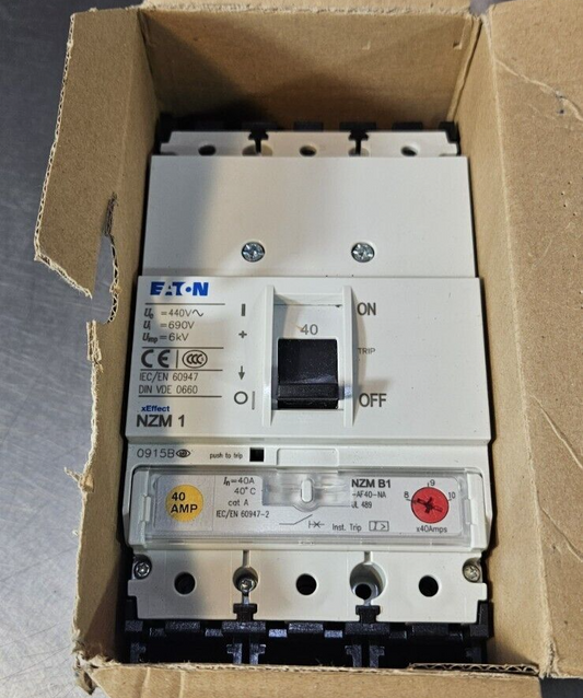 Eaton NZMB1-AF40-NA  40A Cat A Circuit Breaker                           loc4D14